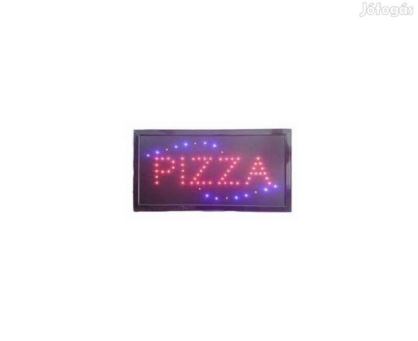 Pizza Led világító reklám tábla 50 x 25 cm