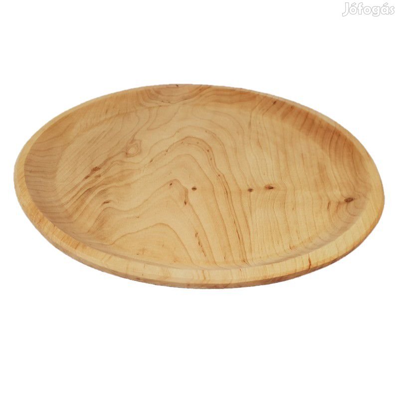 Pizzás tányér 30cm kerek fatál