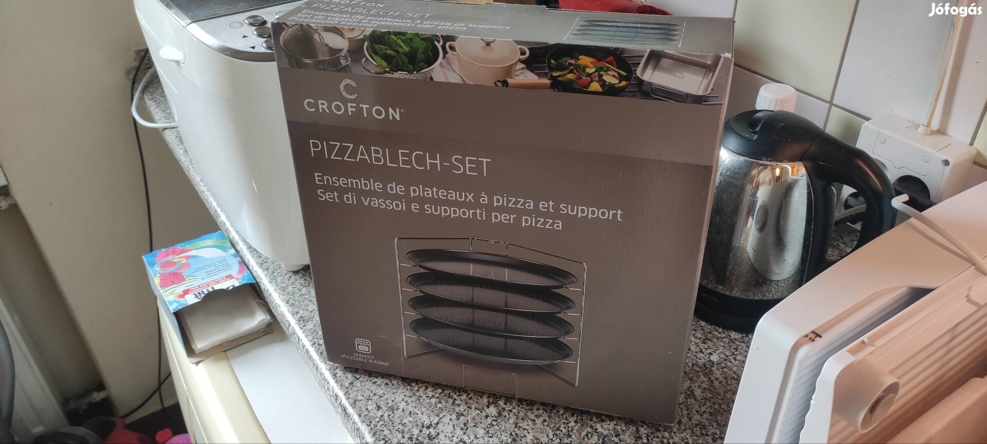 Pizzasütő készlet 4db-os Aldi