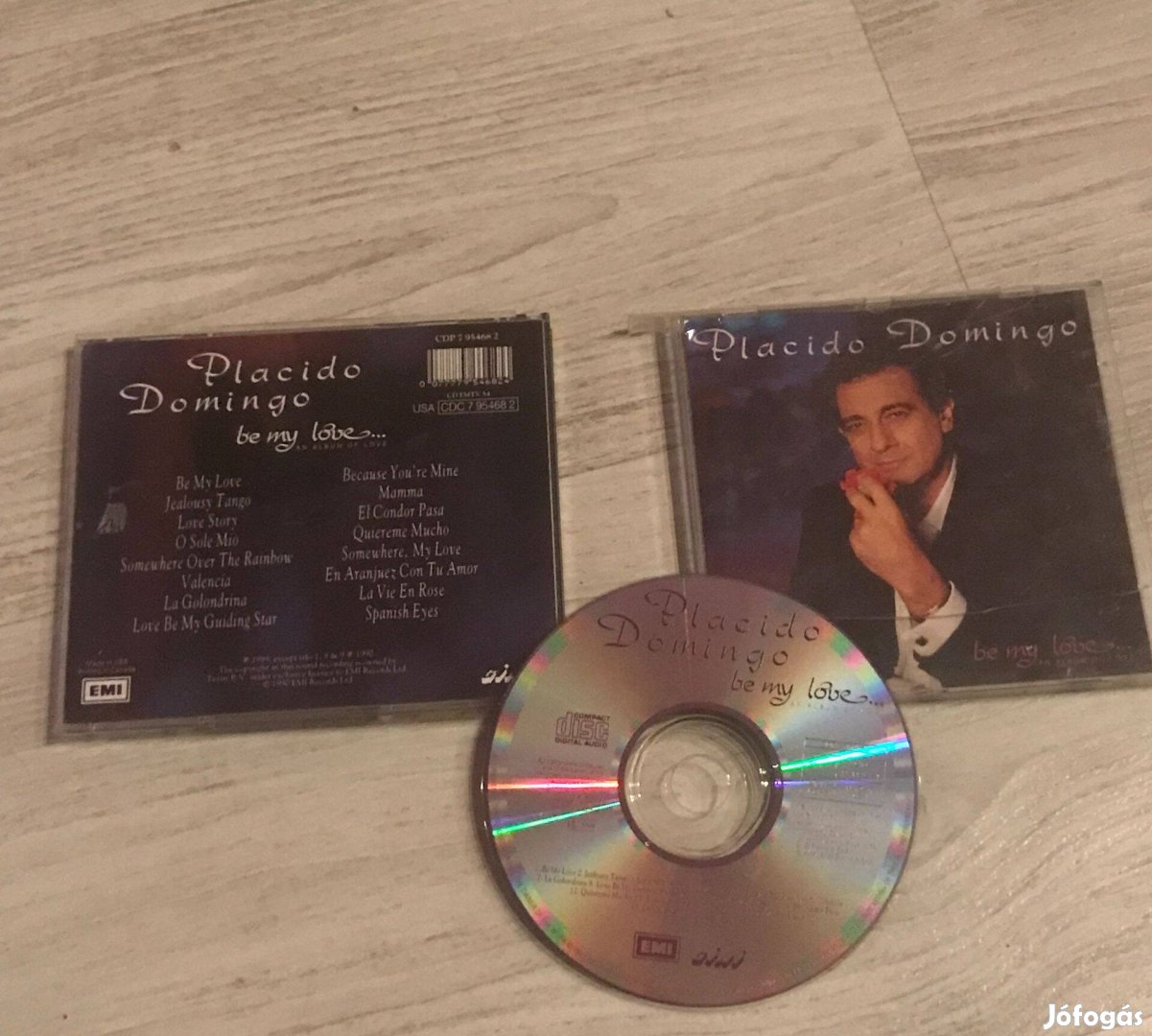 Placido Domingo - Be my love CD