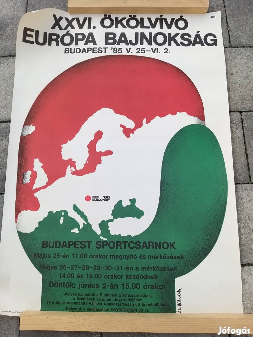 Plakát. XXVI. Ökölvívó bajnokság 1985