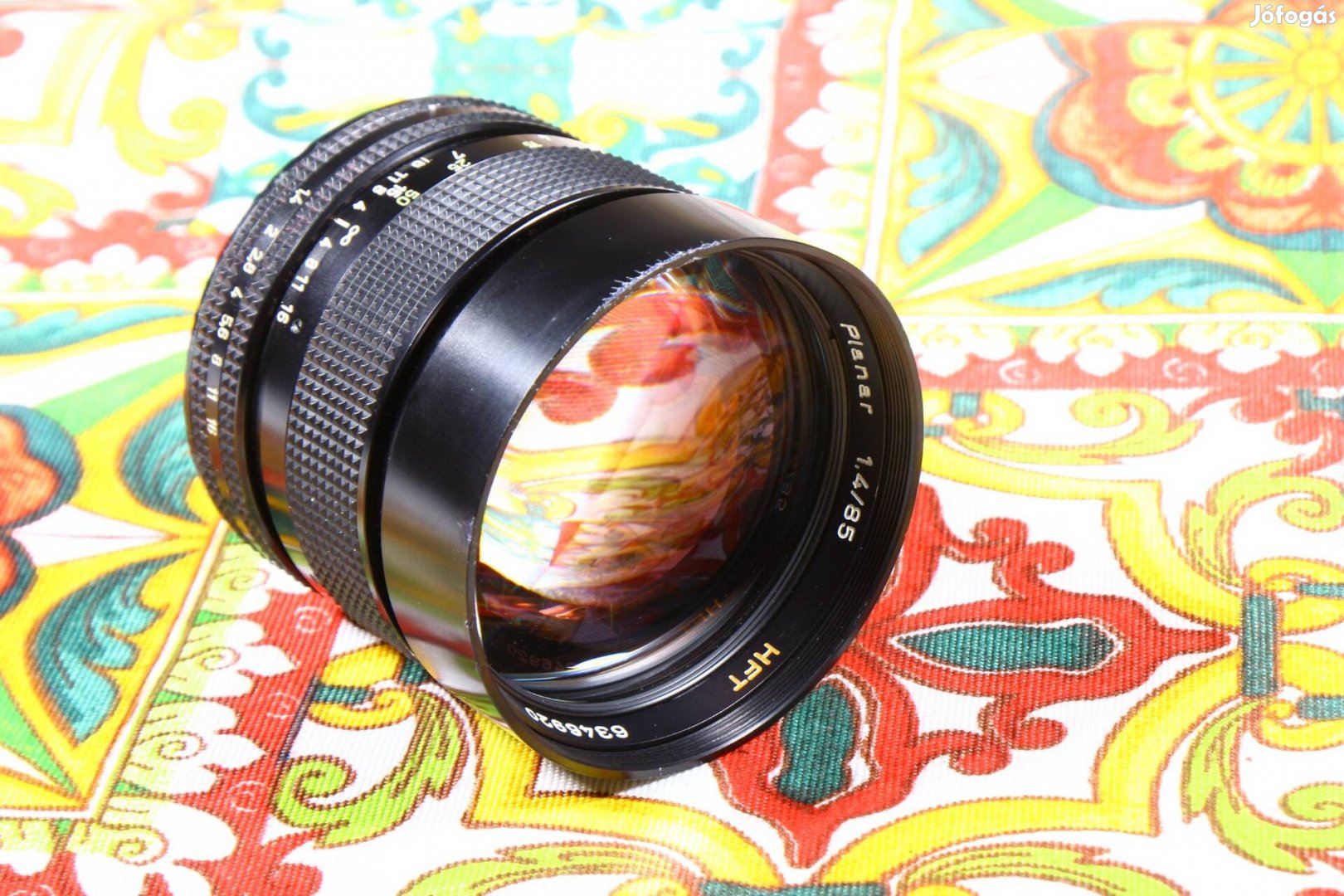 Planar 1.4 85mm gbm Hft rollei Carl Zeiss objektív 