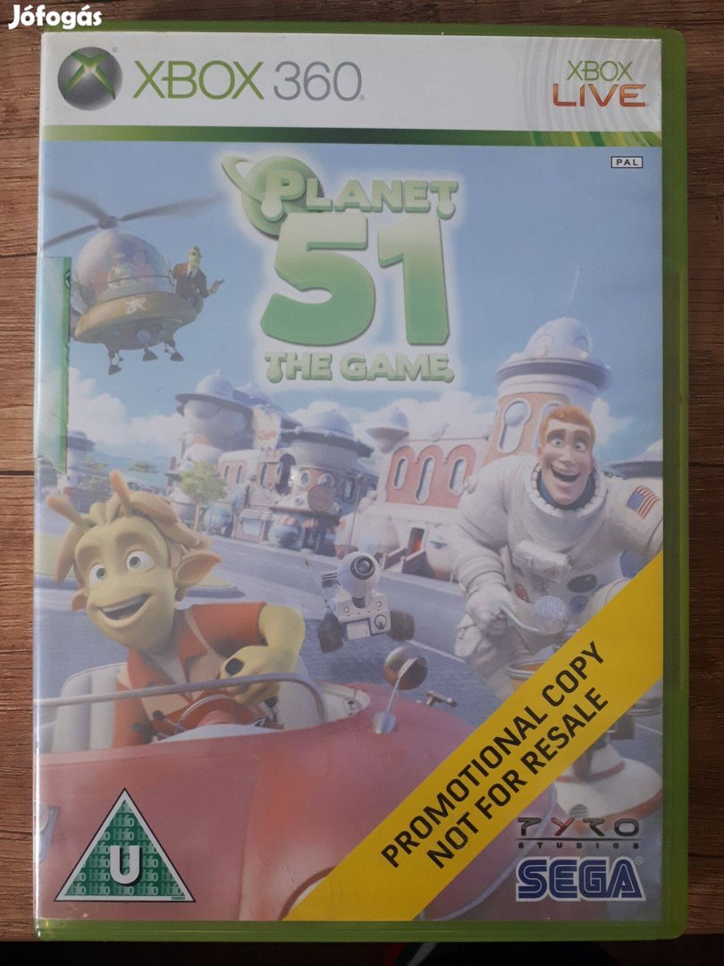 Planet 51 The GAME eredeti xbox360 játék eladó-csere