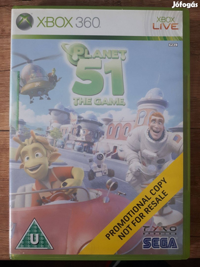 Planet 51 The GAME eredeti xbox360 játék eladó-csere