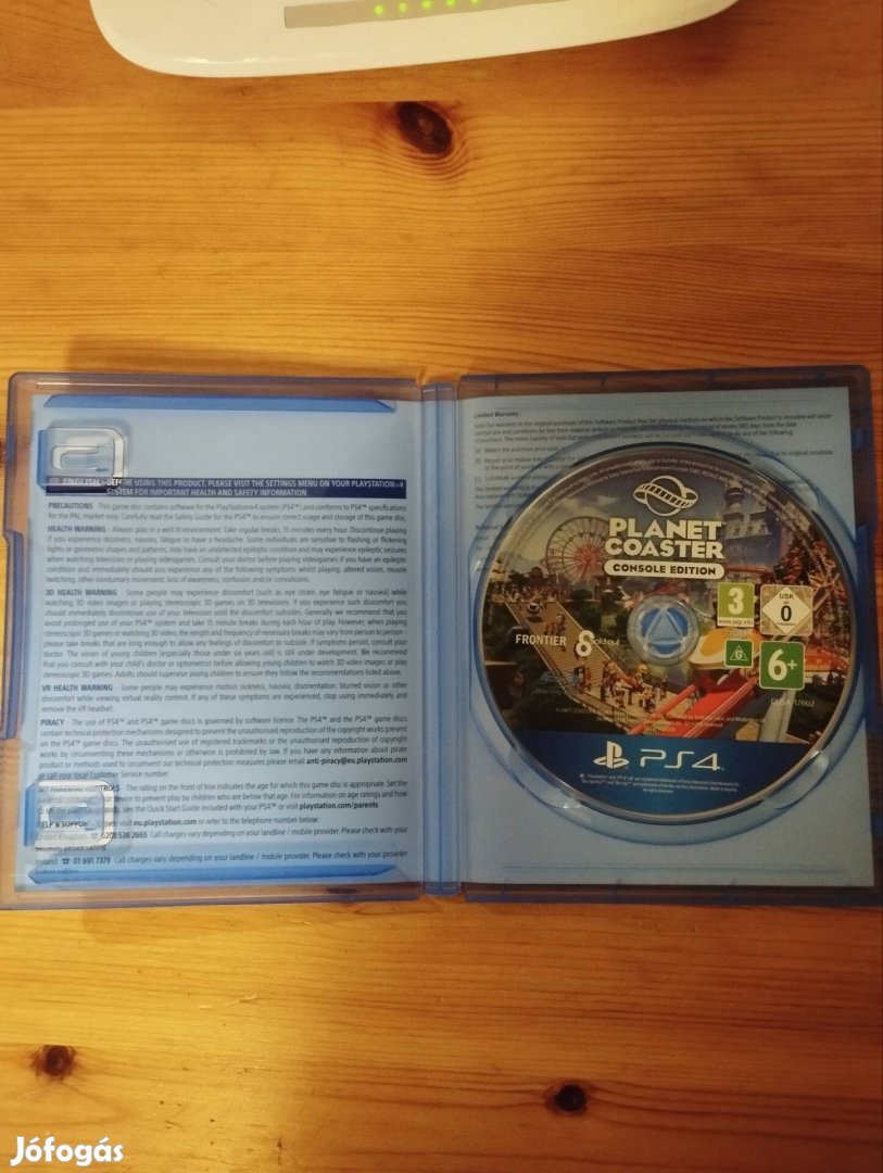 Planet Coaster játék PS4/PS5