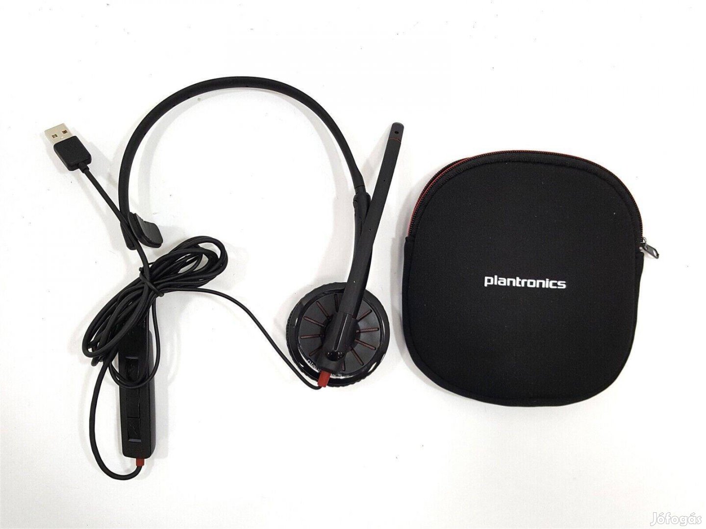 Plantronics 315T (eredeti) fejhallgató headset + tok