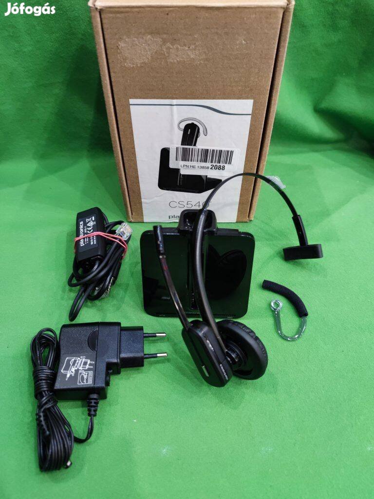 Plantronics CS540 professzionális vezeték nélküli irodai headset