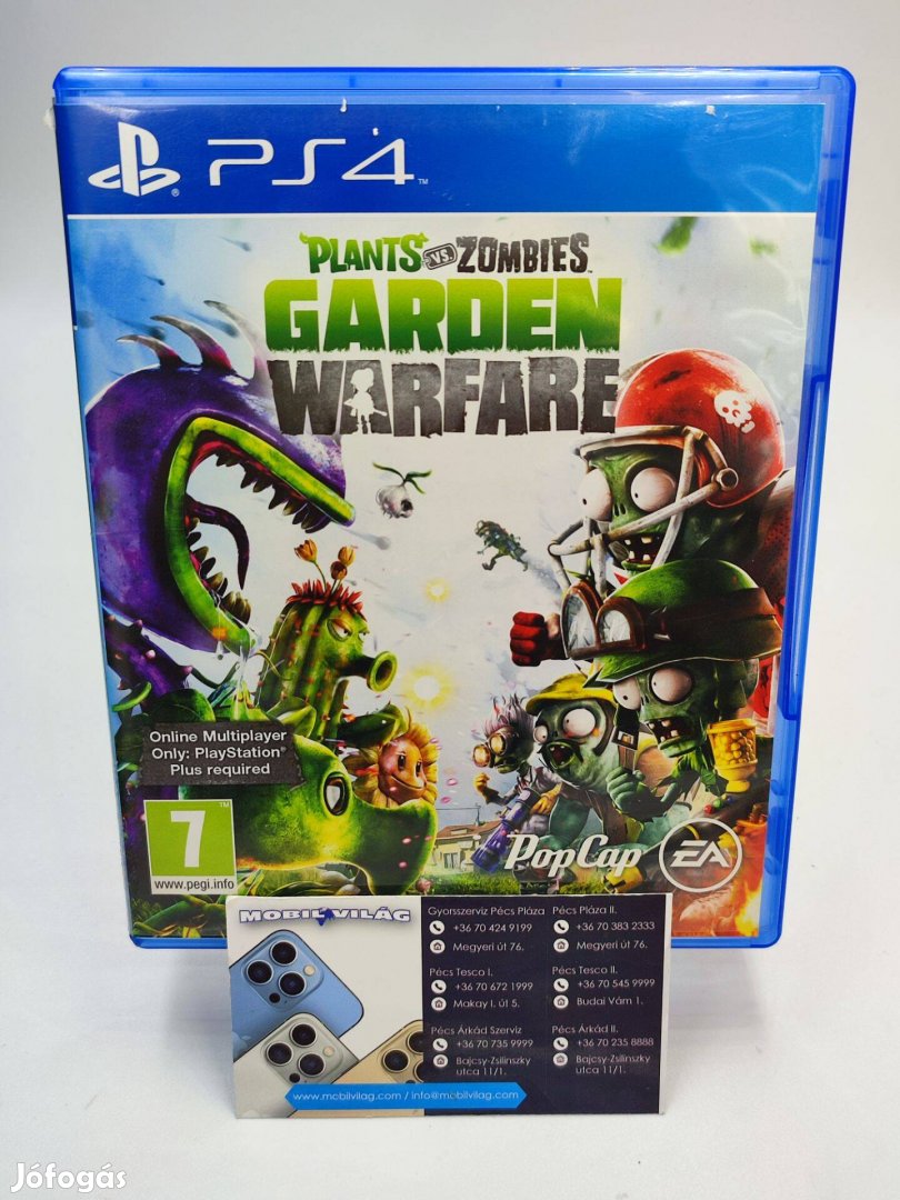 Plants vs. Zombies Garden Warfare PS4 Garanciával #konzl1868