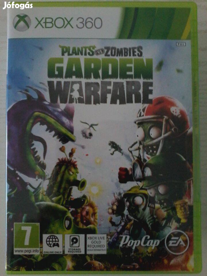 Plants vs. Zombies Garden Warfare Xbox 360 játék eladó.(nem postázom)