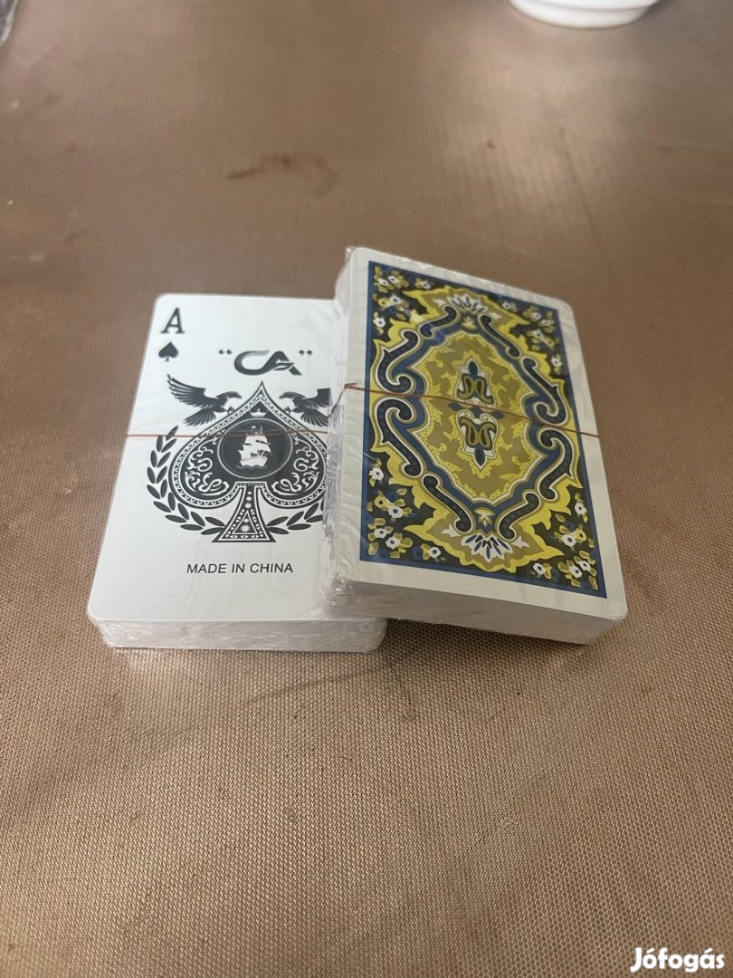 Plasztik póker kártya