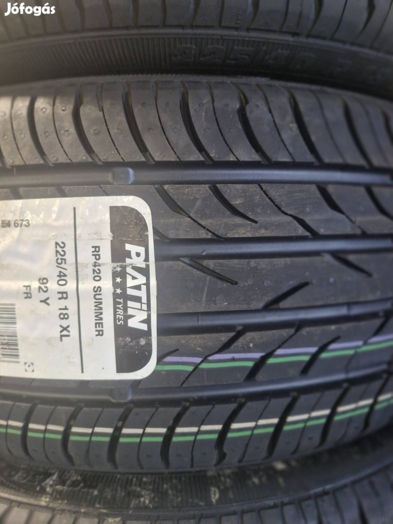 Platin 225/40r18 nyári gumi
