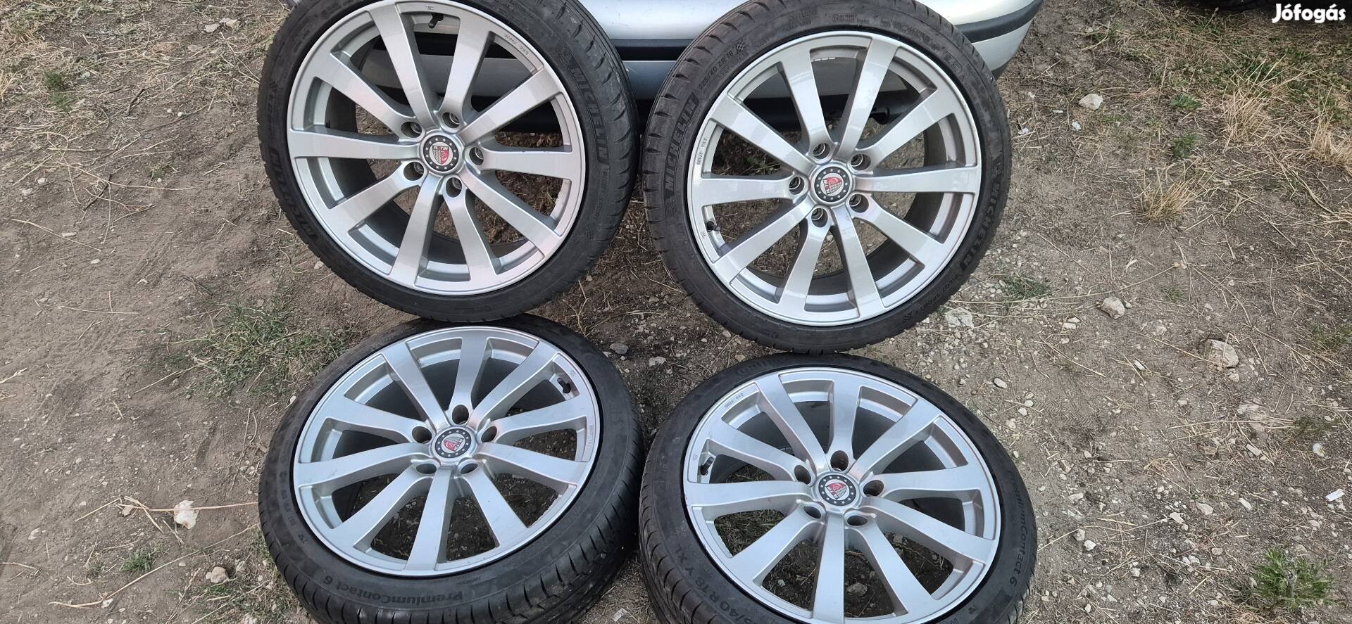 Platin 5x120 Alufelni 225/40 R18 nyárigumik