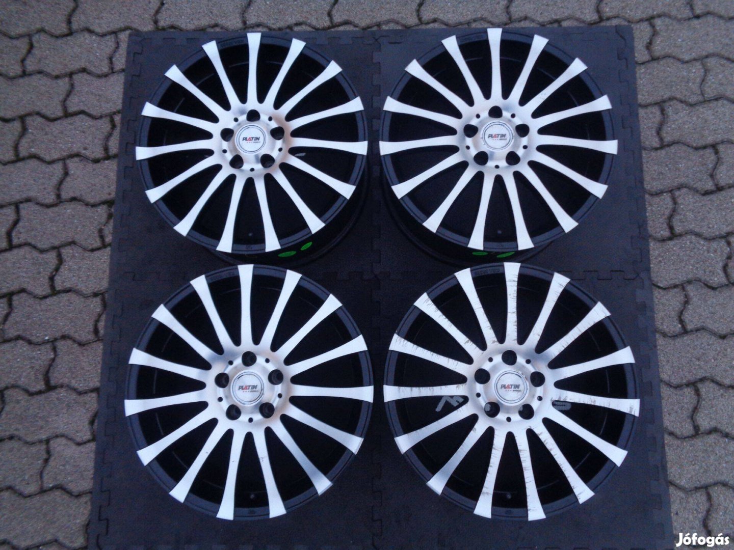 Platin Germany alufelni 17-es, 5×108-as osztóval, eladó