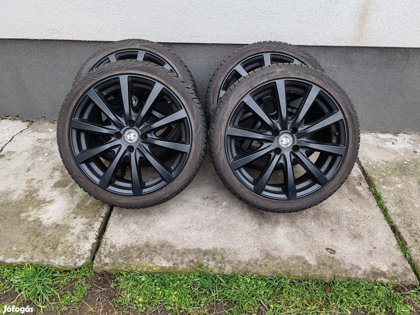 Platin alufelni 7Jx17 m+s gumikkal