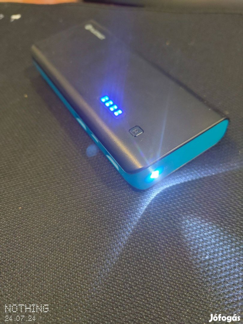 Platinet 8000mAh Powerbank Black/Blue