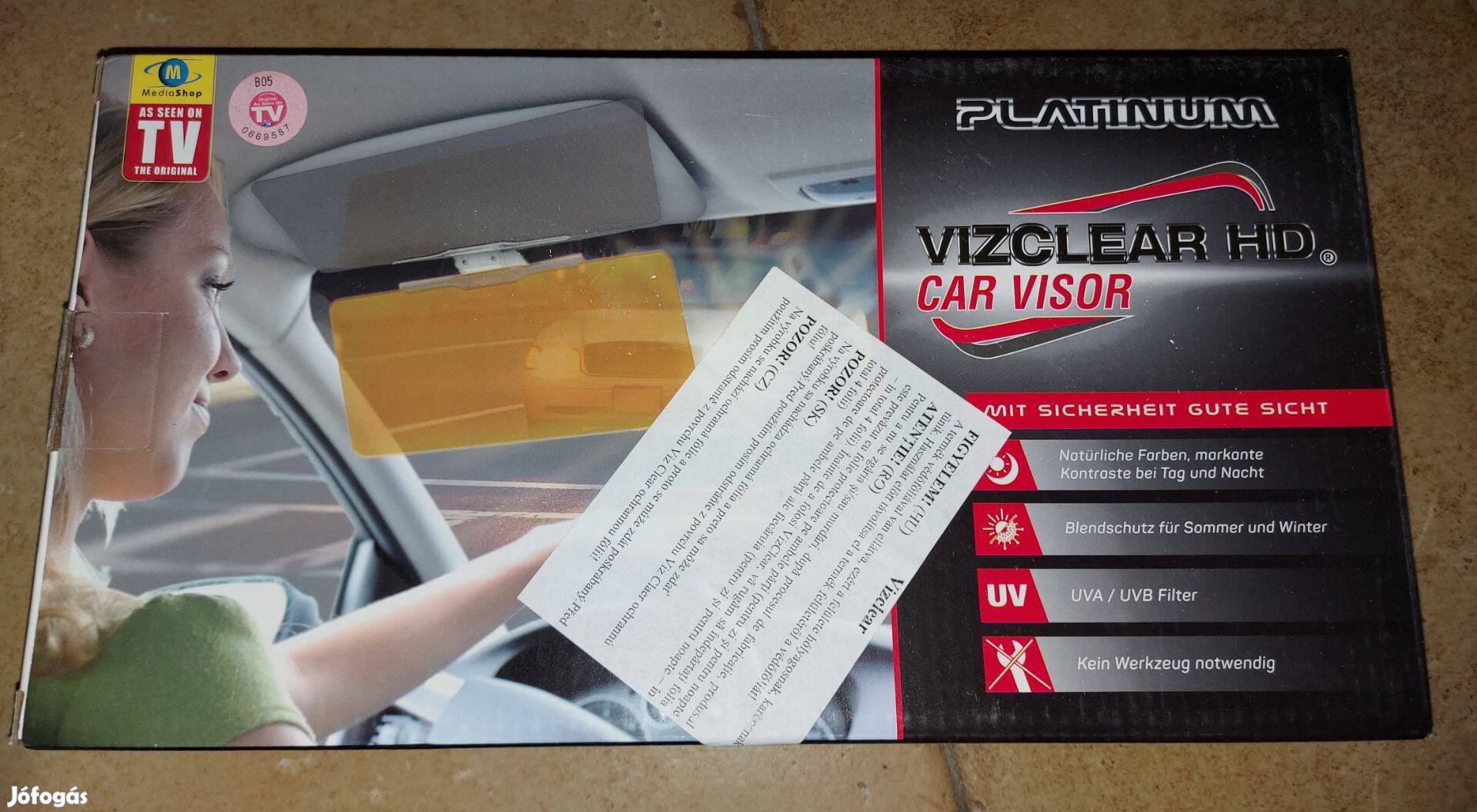 Platinum vizclear HD car visor Új 3900Ft Veszprém