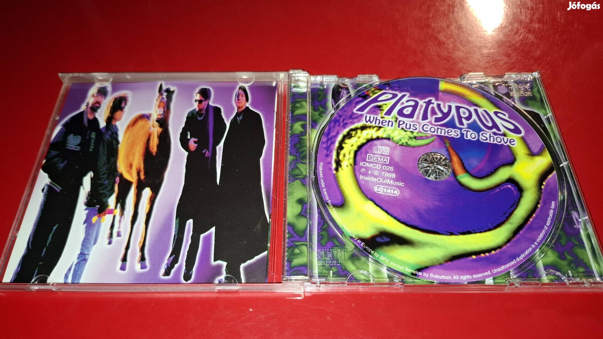 Platypus When pus comes to showe Cd 1998