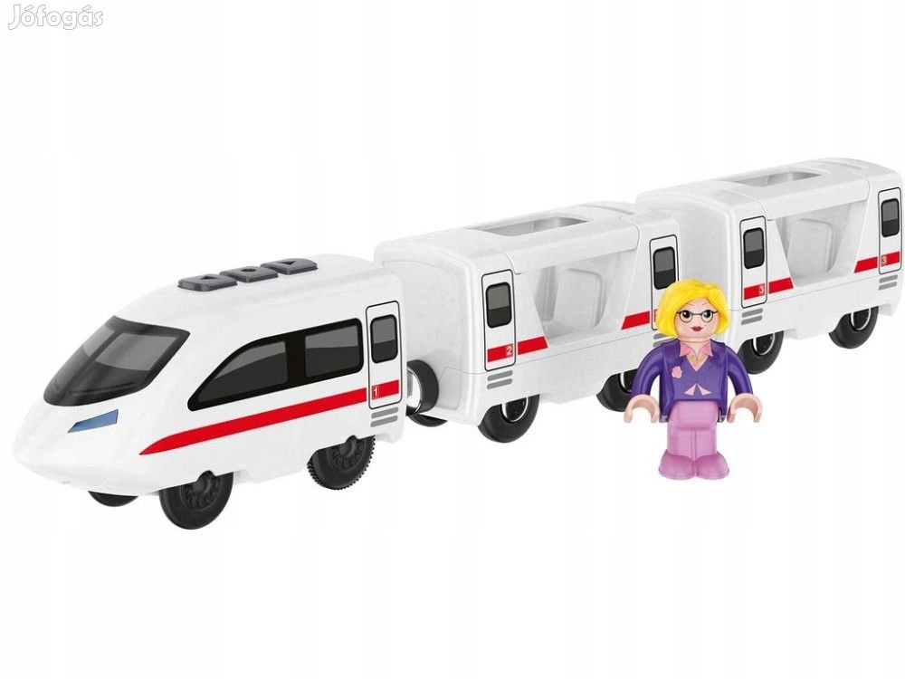 PlayTive Battery Powered Passenger Train akkus, USB-ről tölthető önjá