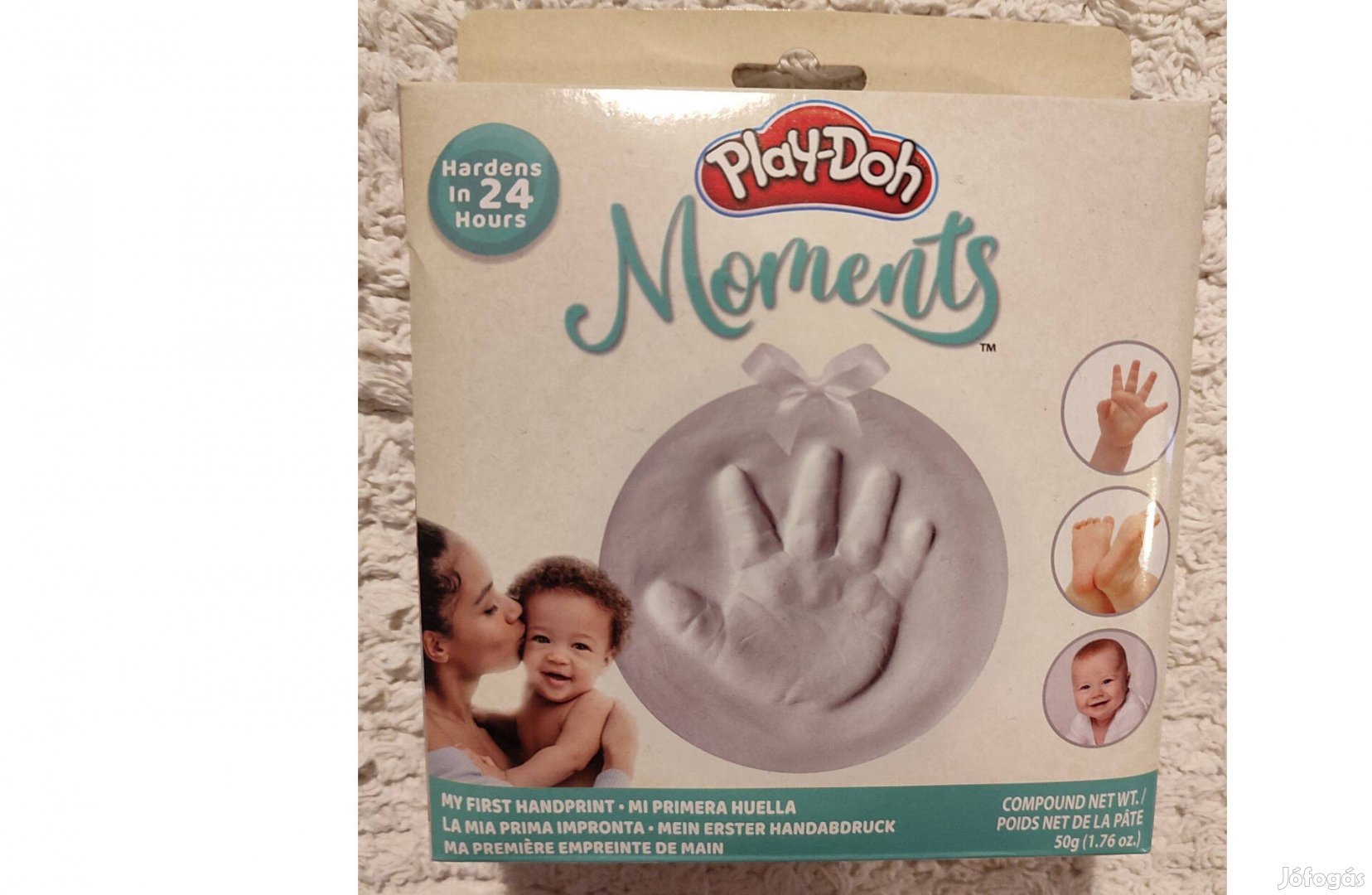 Play-Doh Air Clay moments gyurma - az első kézlenyomatom