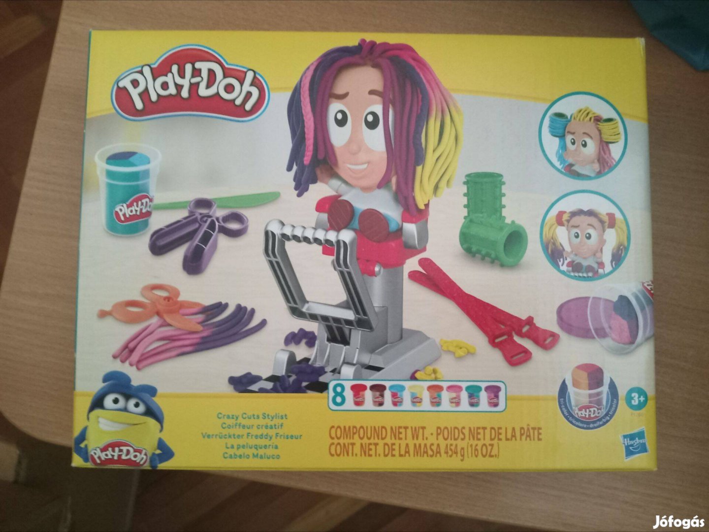 Play-Doh fodrász szalon gyumás játék