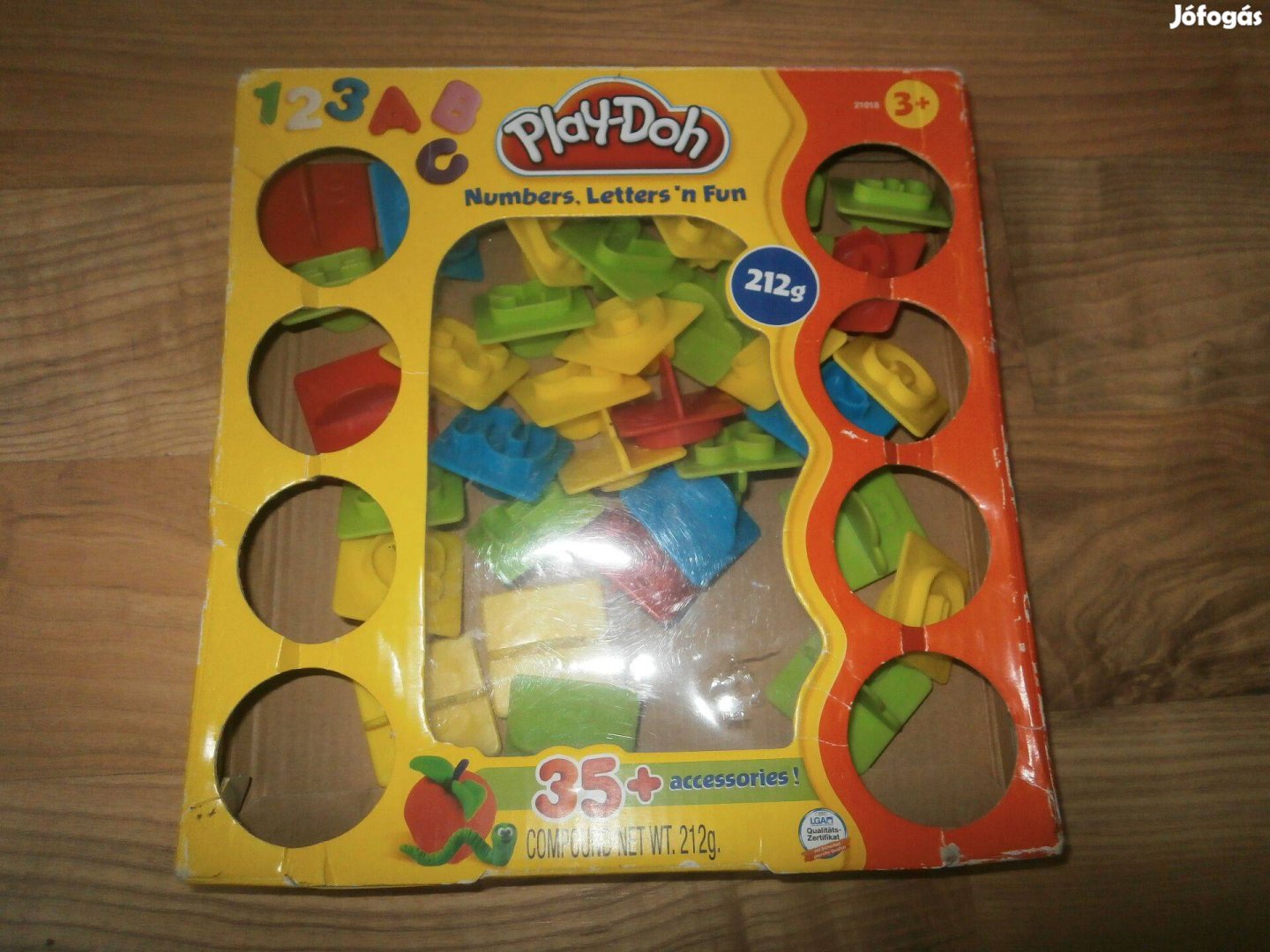 Play-Doh gyurma ABC és a számok