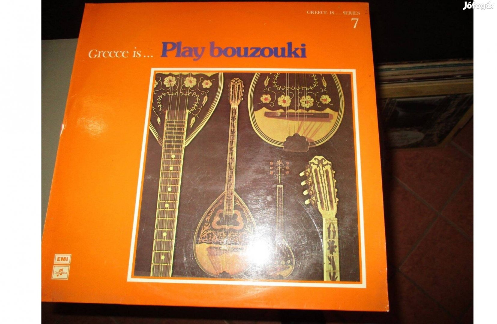 Play bouzouki bakelit haglemez eladó (görög zene)