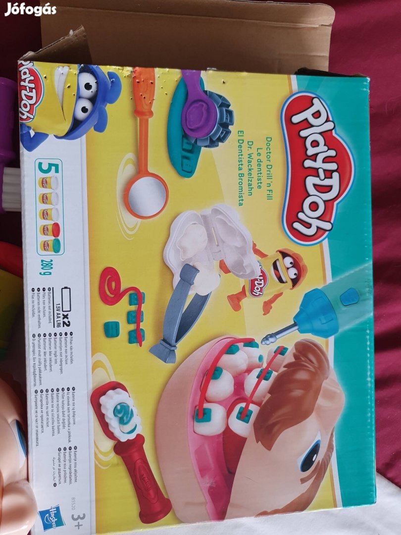 Play-doh fogászat gyurmakészlet