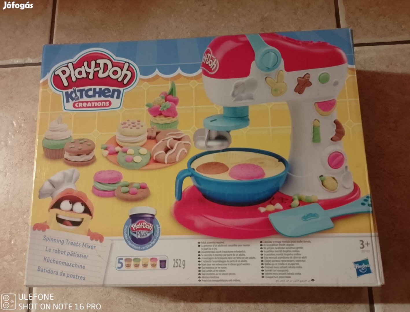 Play doh kitchen gyurma plusz kiegészítőkkel ajándék kártyával