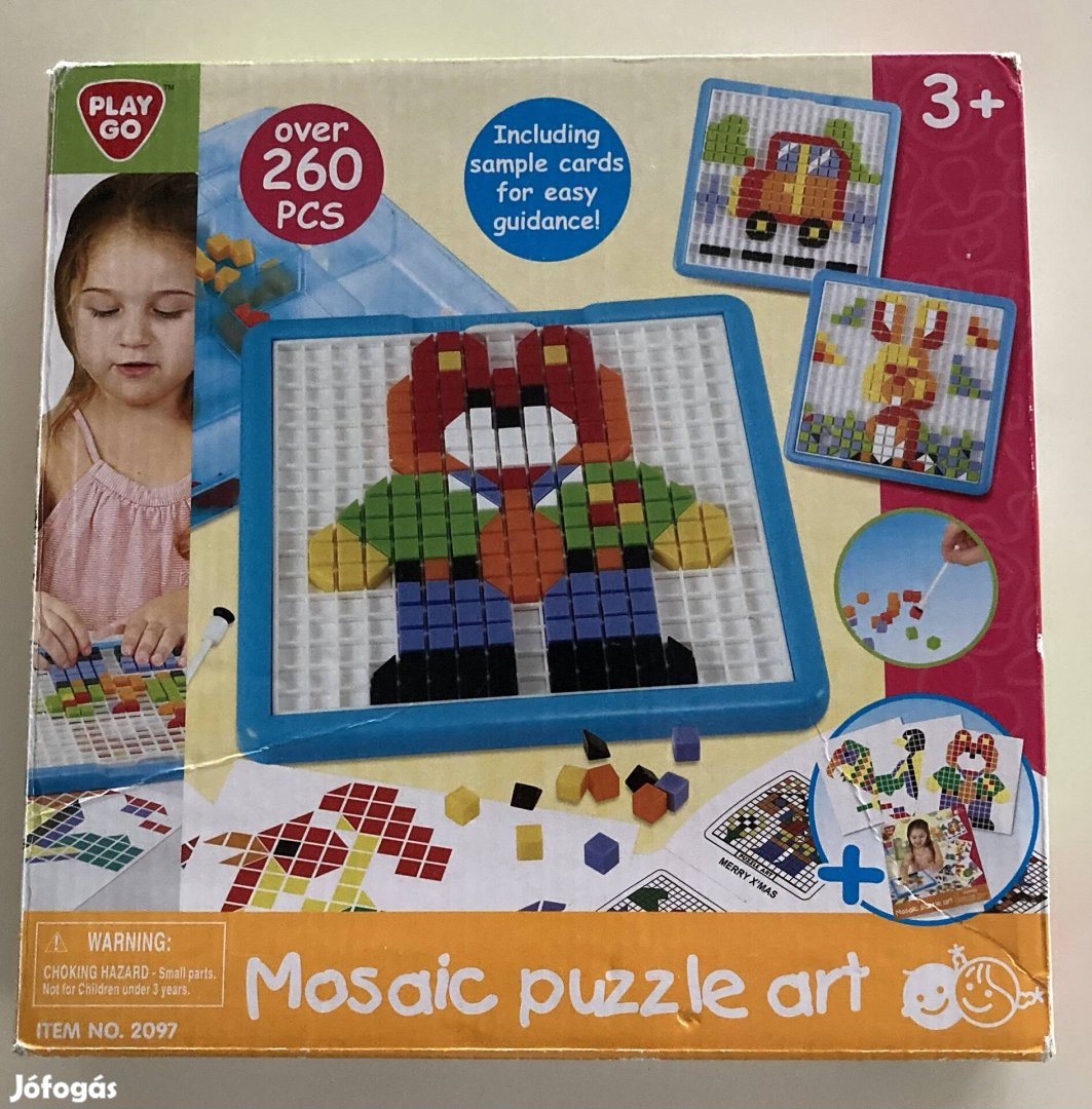 Play go: Mosaic puzzle art