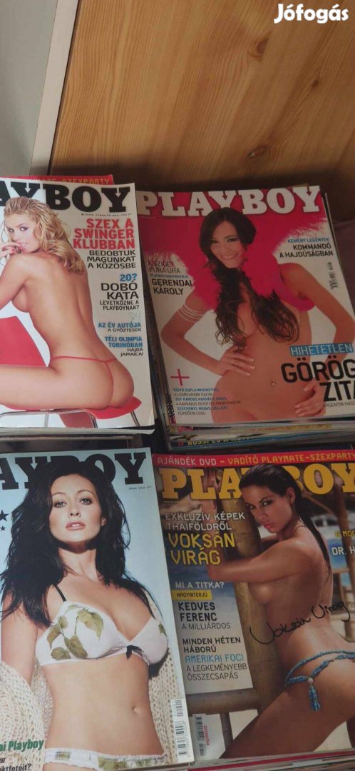 Playboy Magazinok 102 db Eladó