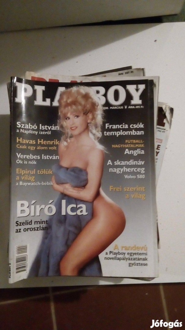 Playboy, 21db, 20 éve pincébe tárolt, egyben eladó! Mellékletekkel!