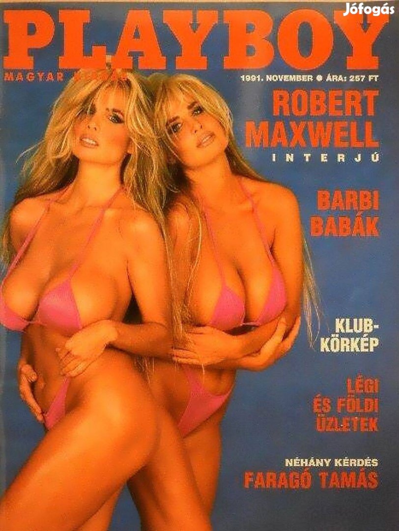 Playboy magazin (1991-es évf.) 2 db