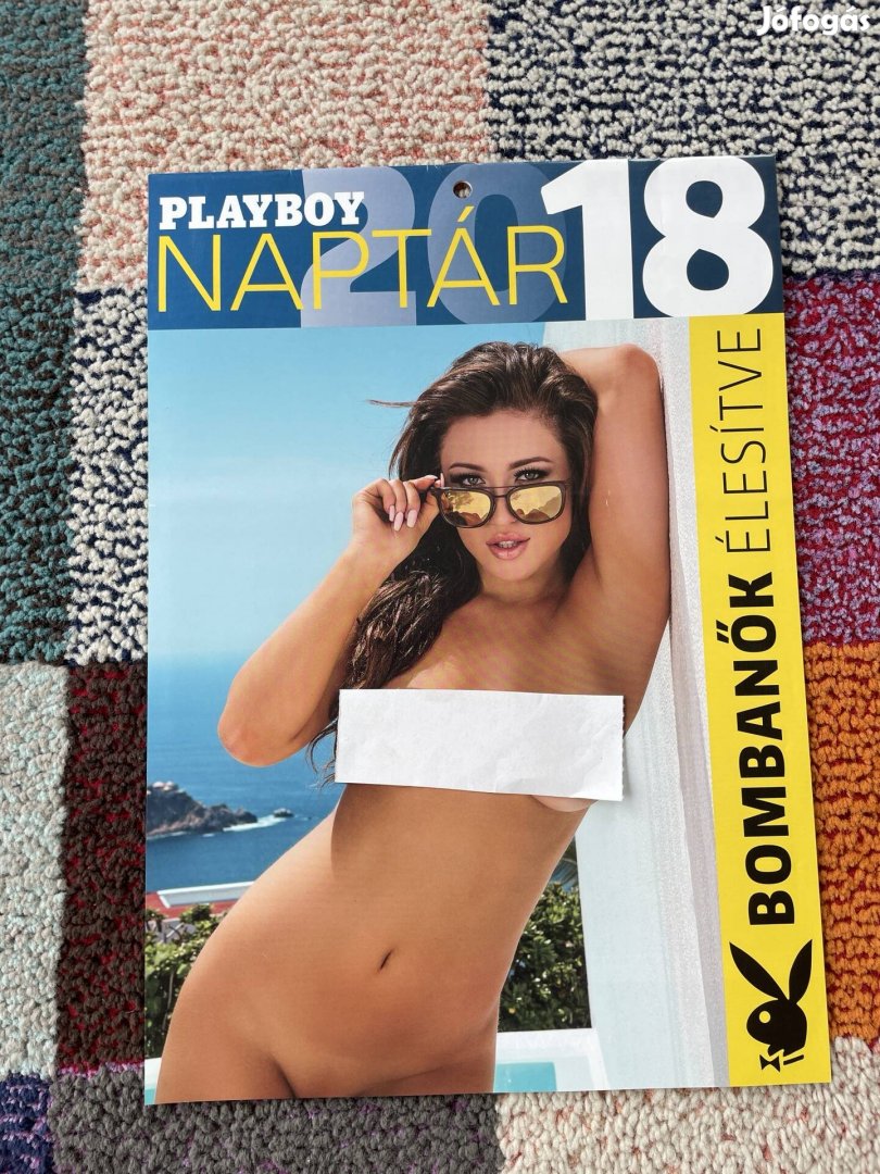 Playboy magazin naptár 2018