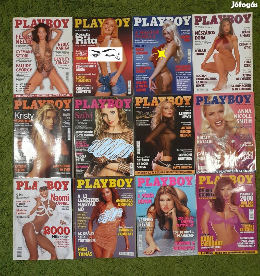 Playboy újságok