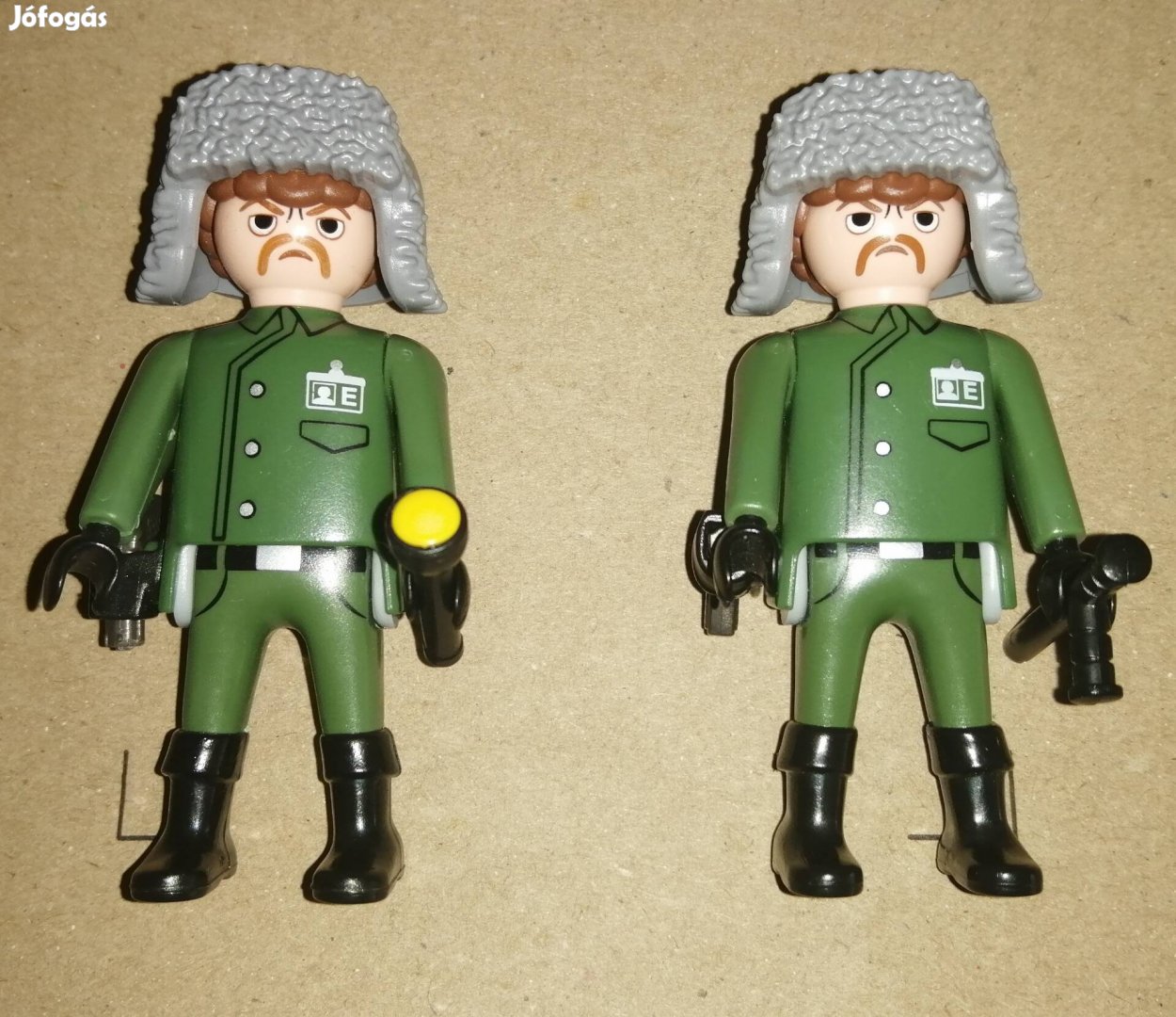 Playmobil 2 db ritkább Orosz rendőr figura!! 