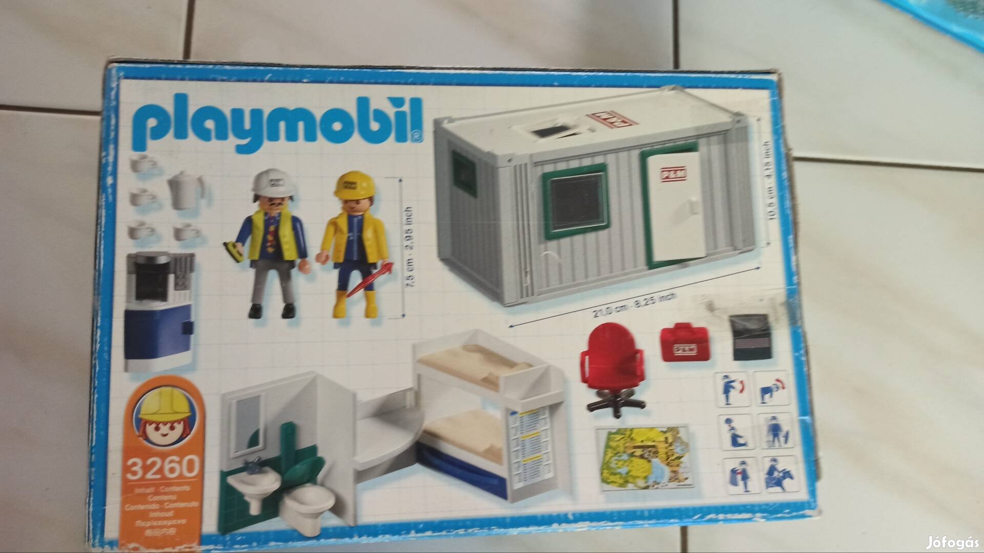 Playmobil 3260 Építési konténer