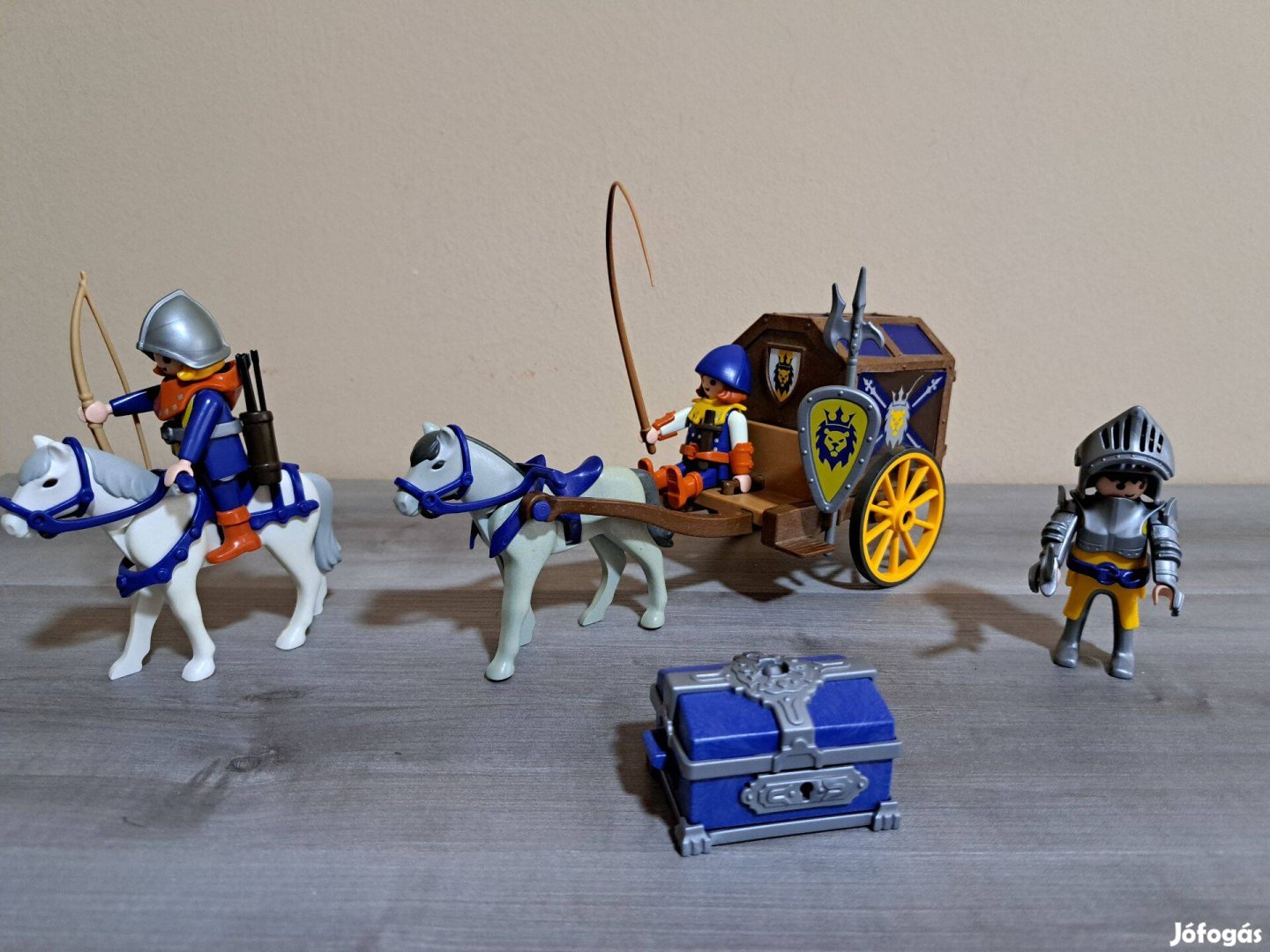 Playmobil 3314 Királyi lovag,kincs szállító