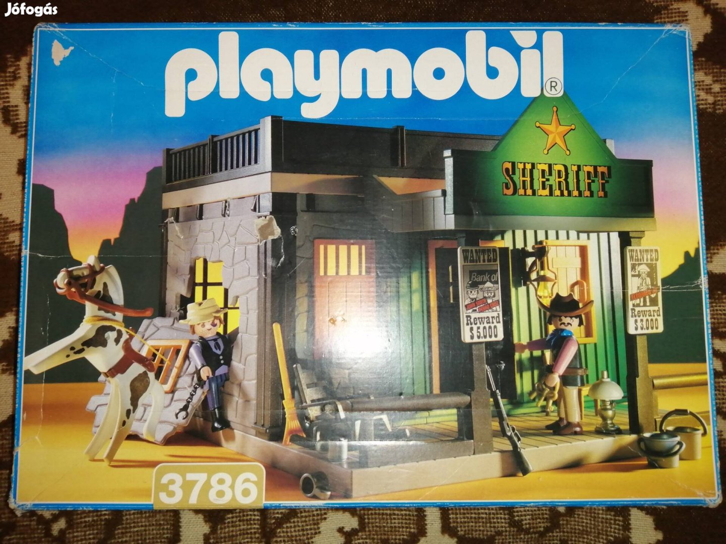 Playmobil 3786. Vintage *A Sheriff irodája*