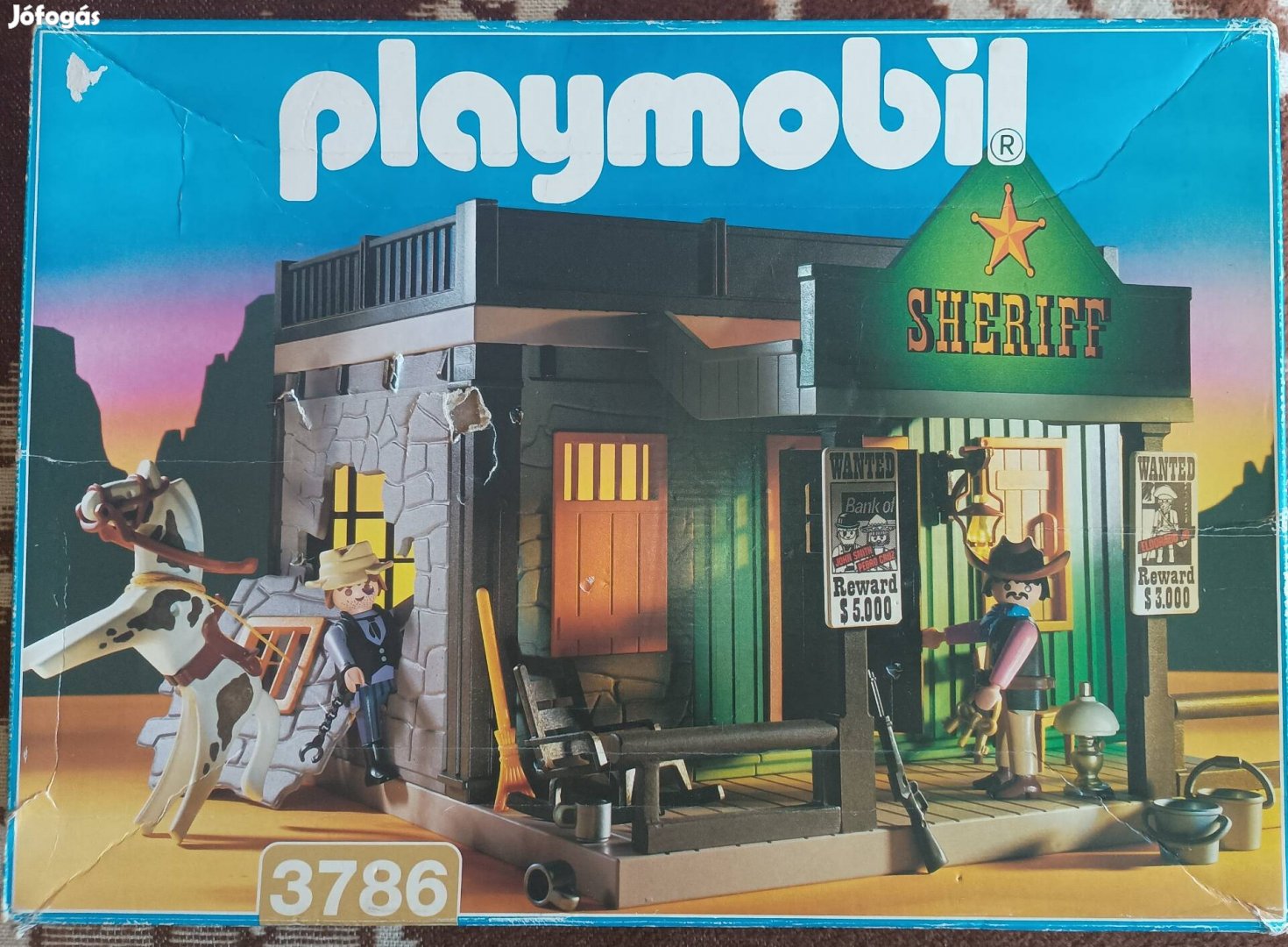 Playmobil 3786.  Seriff iroda.  Ritka!