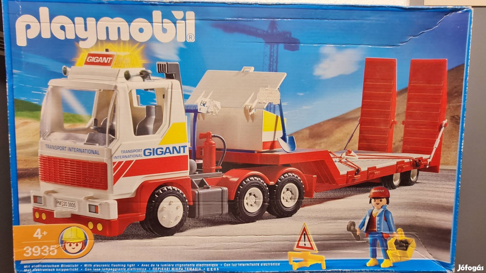 Playmobil 3935, Kamion,  új, bontatlan 