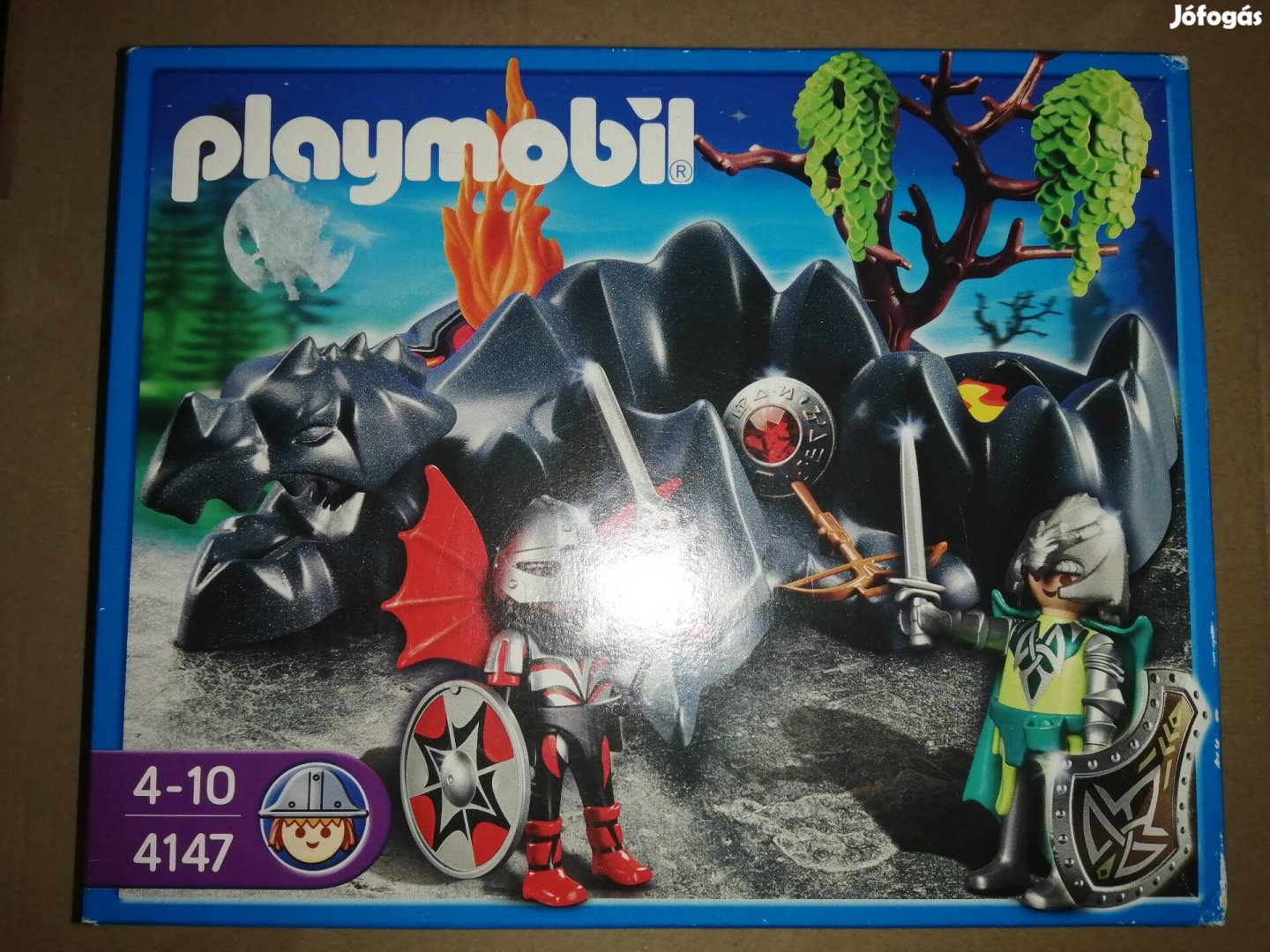 Playmobil 4147. Sárkányszikla lovagos szett.  Bontatlan!! 