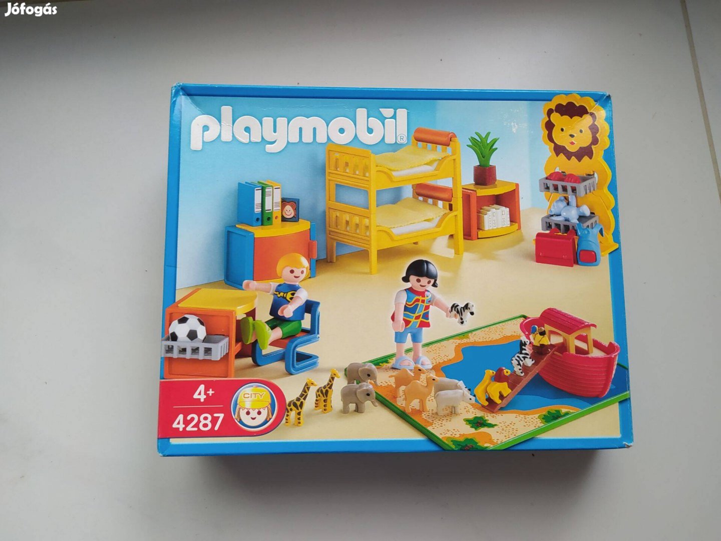 Playmobil 4287 Vidám gyerekszoba dobozában szép állapotban