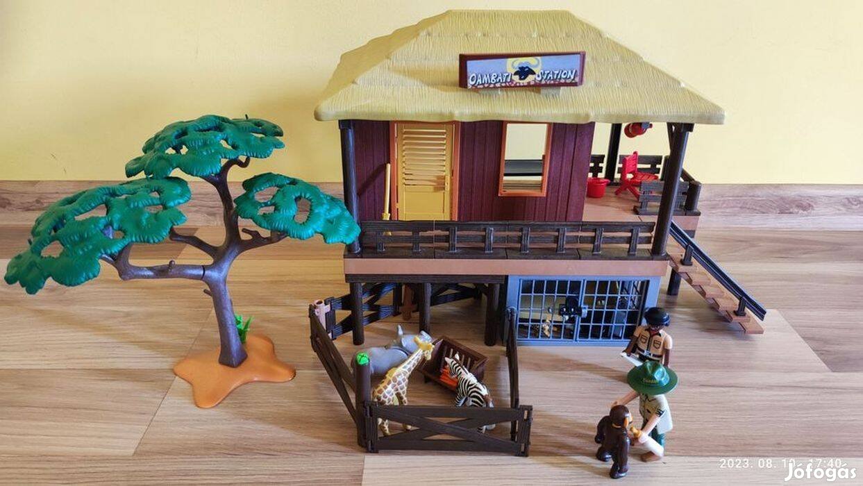 Playmobil 4826: Szafari a képen látható elemekkel eladó Békéscsabán