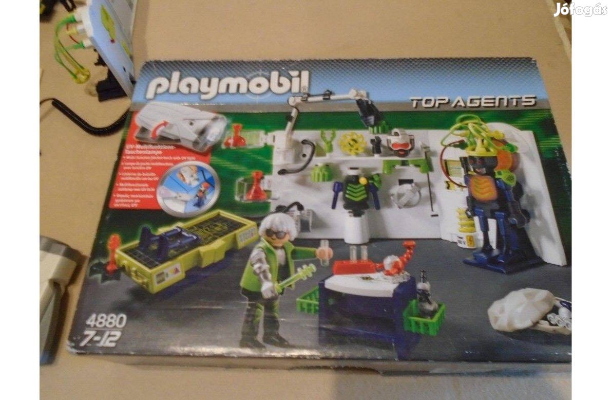 Playmobil 4880 - Gengszter Labor multifunkciós zseblámpával - Akció!