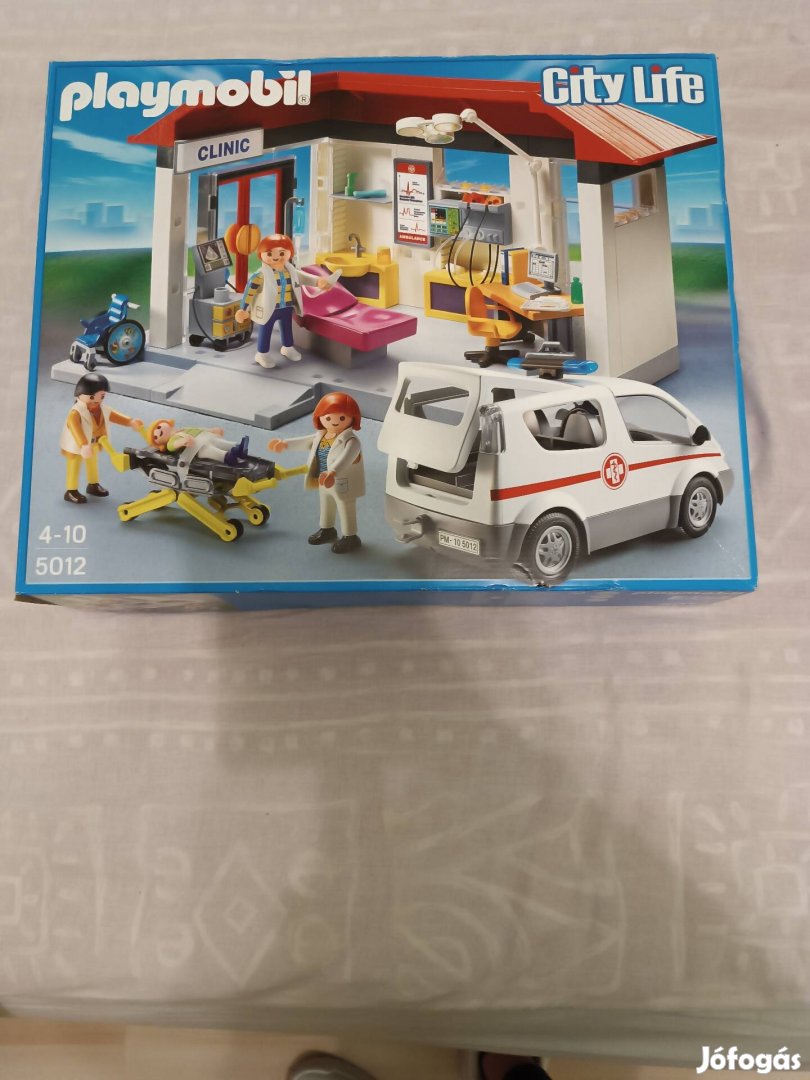 Playmobil 5012 klinika mentőautóval