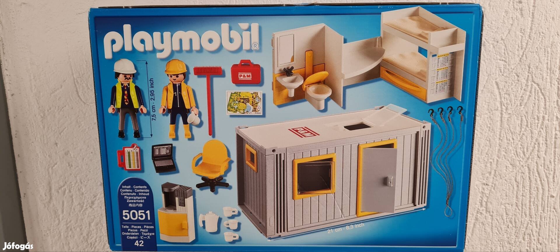 Playmobil 5051 Konténer, új, bontatlan 