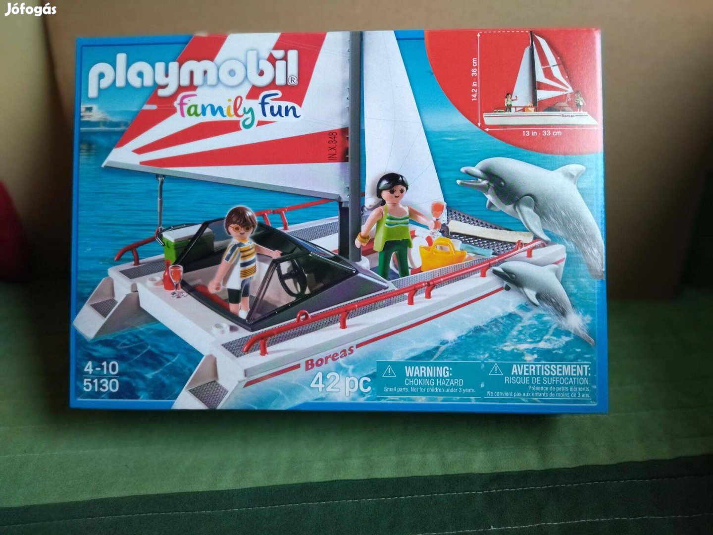 Playmobil 5130 Katamarán delfinekkel új, bontatlan