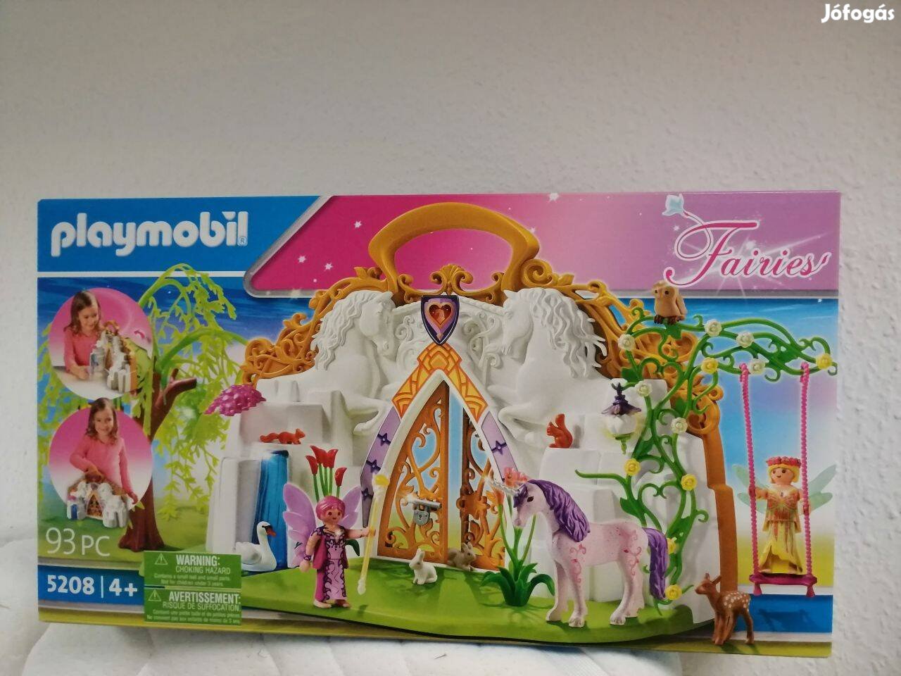 Playmobil 5208 Tündérország-koffer új, bontatlan