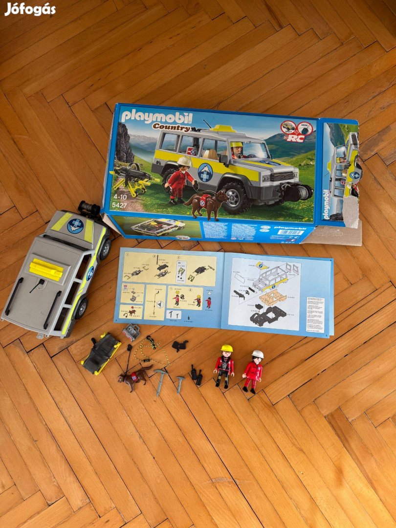 Playmobil 5427 Hegyimentő autó