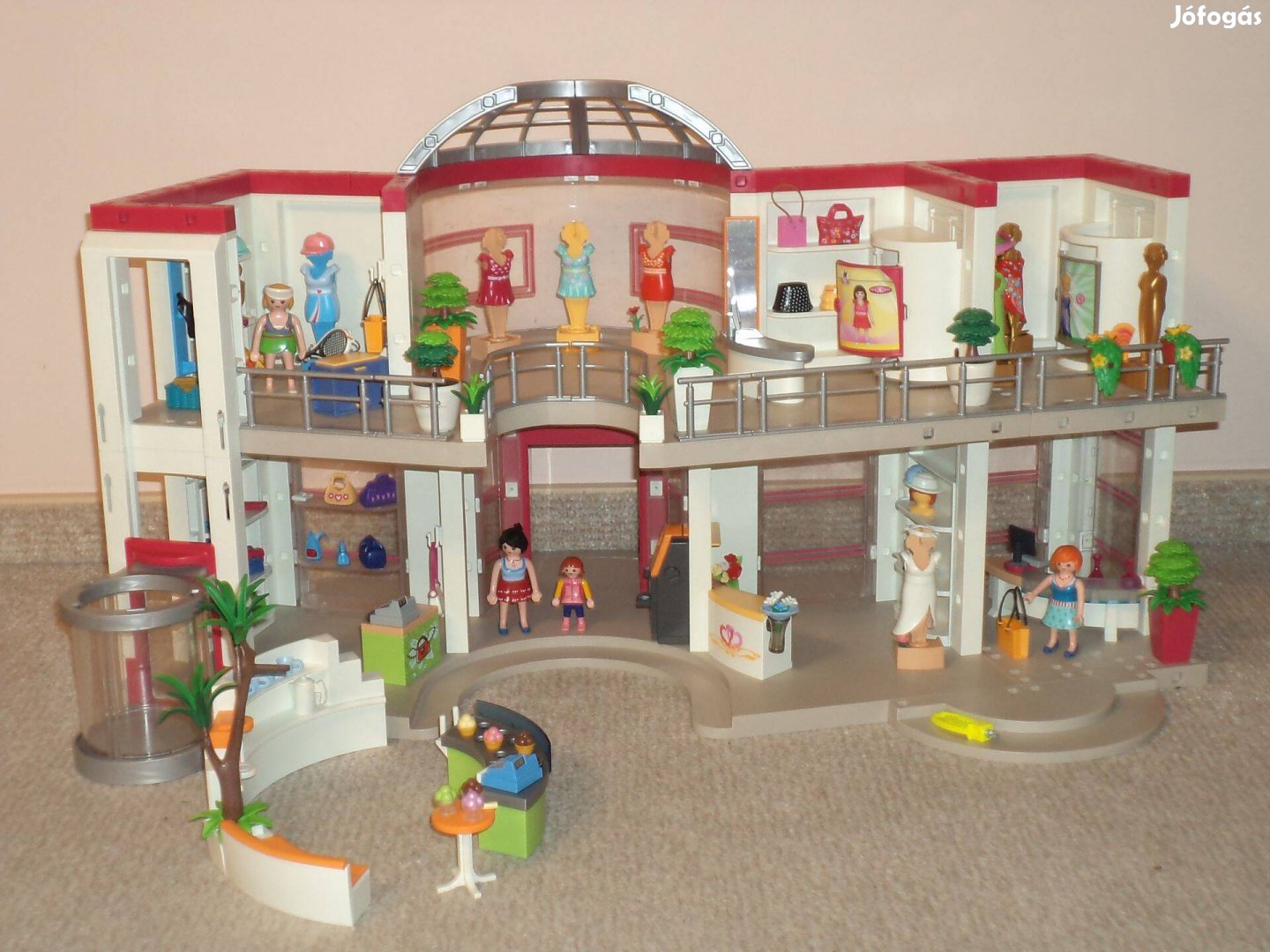 Playmobil 5485 Bevásárló központ+ 5486 Ruhaszalon